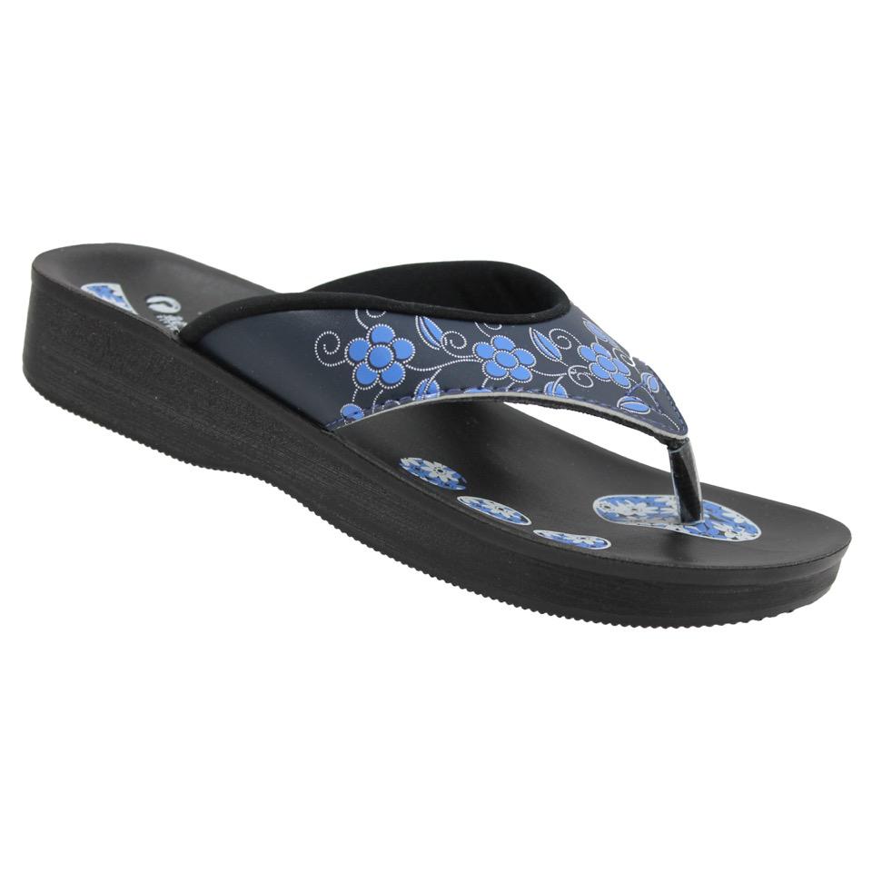 Tag et bad hård oversvømmelse Blå Aerowalk sandaler med blomsterprint - Aerowalk